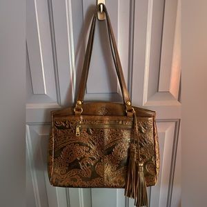Patricia Nash Tooled Shoulder Bag
